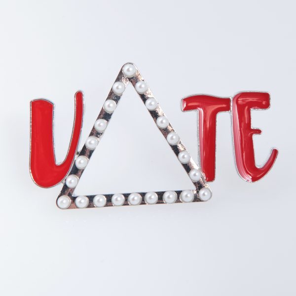 Delta Sigma Theta Vote Pin