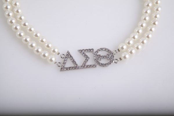 Delta Sigma Theta necklace